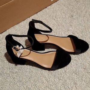 💞NWT Brash velvet heels